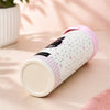 Bow Catty, Black Ball Lid Series, Stainless Steel Tumbler and Water Bottle for Kids & Adults, 650ml