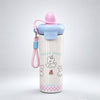 Happy Dog, Pink Ball Lid Series, Stainless Steel Tumbler and Water Bottle for Kids & Adults, 650ml