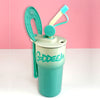 Mint Ombre Shaded Stainless Steel Tumbler Water Bottle | 550ml