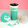 Mint Ombre Shaded Stainless Steel Tumbler Water Bottle | 550ml
