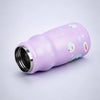 Pink Cat, Fruit Pop Series, sleek Stainless Steel Water Bottle with Infuser attachment for Kids, 400ml