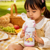 Pink Lid, Set Off Capybara Series, Stainless Steel Water Bottle for Kids, 600ml