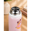 Pink White Game Design, Stainless Steel Thermos & Water Bottle for Kids, 600ml