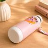 Pink White Game Design, Stainless Steel Thermos & Water Bottle for Kids, 600ml
