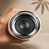Purple Checks Cup Lid Design, Sleek Stainless Steel Thermos & Water Bottle for Kids, 350ml