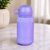 Purple Bear Design,
Two Lid Series with Plush Cover, Stainless Steel
Water Bottle & Hot thermos flask for
Kids and Toddlers, 500ml
