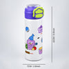 Purple Lid, Fruit Buddy Series, Stainless Steel Water Bottle for Kids, 700ml