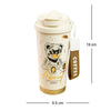 White Ted Stainless Steel Premium Insulated Detox Infuser Bottle With Tea & Fruit Infuser Attachment | 520ml