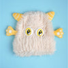 Cream Furry Monster 3D Style Winter Cap/Beanie