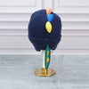 Navy 3D Head And Tail Knitten Woolen Winter Cap & Beanie | 3-10 Years