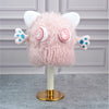 Pink Furry Monster 3D Style Winter Cap/Beanie