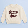 Cream Courage Above Fear Warmer Cardigan