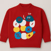 Red Maths Fun Kids Cardigan