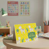 Personalised Gift Notecards | Llama Yellow