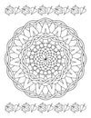 Mandala Colouring for Kids- Book 1