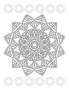Mandala Colouring for Kids- Book 1