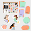 Personalised Stick On Tags | Mermaids