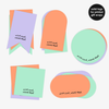 Personalised Stick On Tags | Mermaids