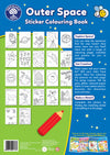Outer Space Sticker Colouring Book