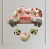 Personalised Name Hanging | Elephant Cloudscape