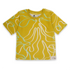 Reef Printed Unisex T-Shirt, Mustard