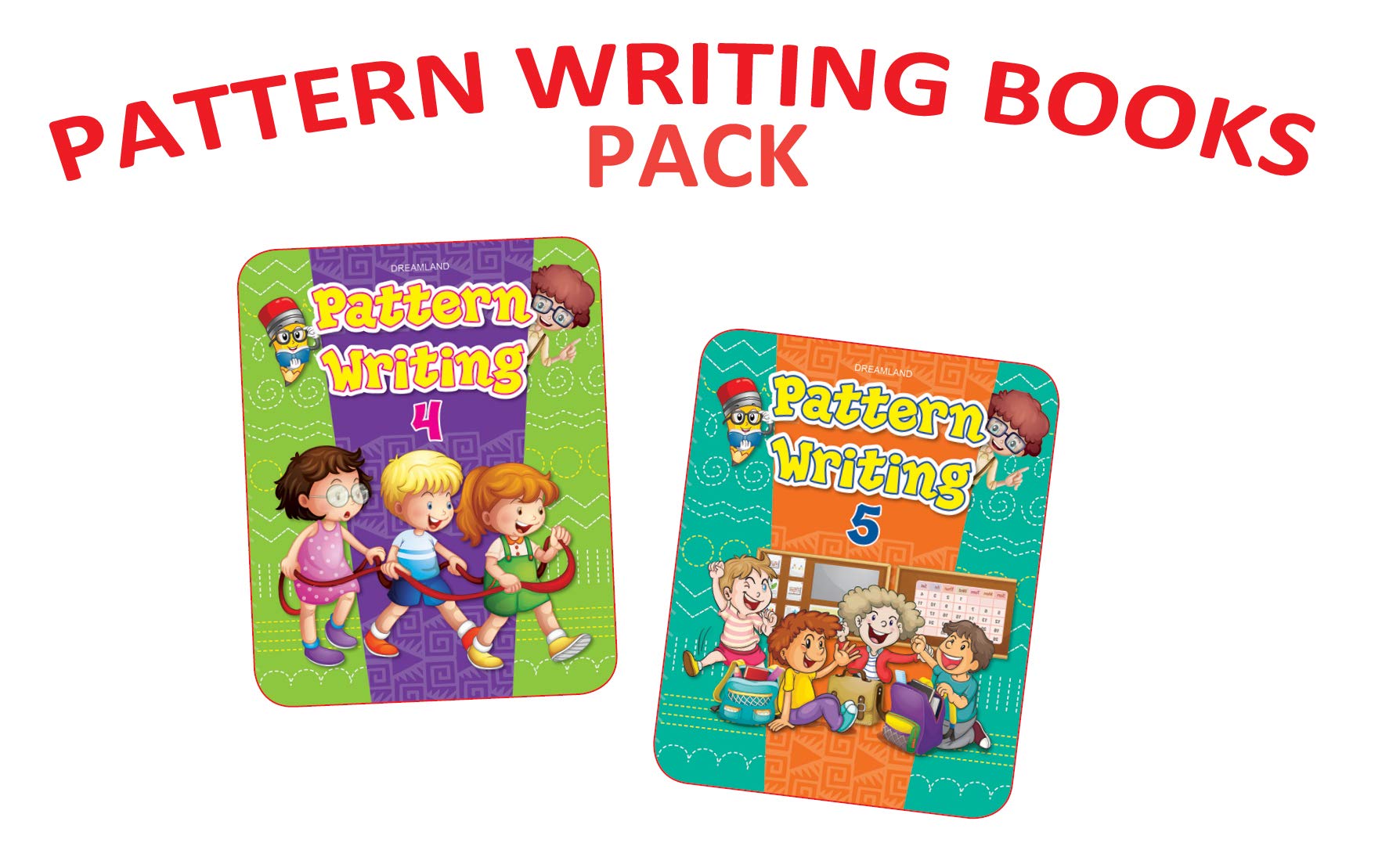 Pattern For Writing Book Pattern Writing Book (Pack - 3) – mumma.com