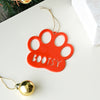 Xmas Shape Ornament | Paw