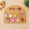 Personalised Wooden Name Puzzle- Farm Animals