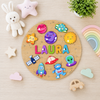 Personalised Wooden Name Puzzle- Outer Space