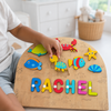 Personalised Wooden Name Puzzle- Sea Creatures