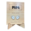 Personalised Wooden Father's Day Frame | Hands Down