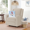 Initial Snowman Cushion | Blue
