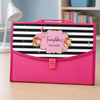 Pink Folder - Floral Flamingo