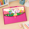 Pink Folder - Unicorn In A Field