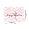 Personalised Gift Notecards | Pink Zig Zac