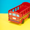 Personalised Book Rack | Red Bus