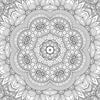 Refreshing Mandala - Colouring Book 4