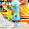 Round waterproof name labels - School Time