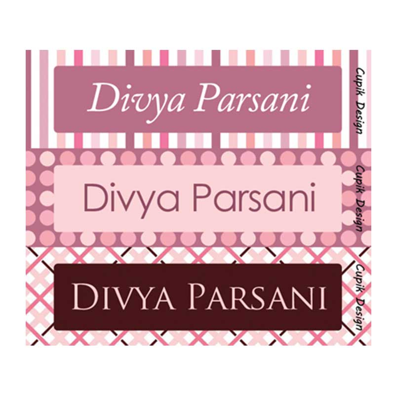 Personalised Name Stickers | So Pink – mumma.com