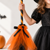 Spooky Spark Brooms –  Pumpkin Orange