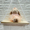 Taupe Bunny Doll | Peach Ballerina
