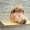 Taupe Bunny Doll | Peach Ballerina