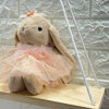 Taupe Bunny Doll | Peach Ballerina