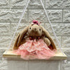 Taupe Bunny Doll | Pink Ballerina