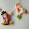 Personalised Name Bunting/Garland | The Wild West - Cow Girl