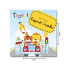 Personalised Gift Tags | Tiger On Ride
