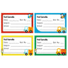 Personalised School Book Labels | Transport