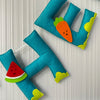 Personalised Name Bunting/Garland | Tropical Fruits