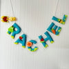 Personalised Name Bunting/Garland | Tropical Fruits