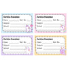 Personalised School Book Labels | Unicorn Fun